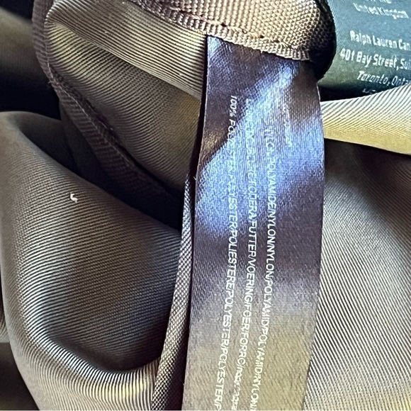 Ralph Lauren RLL Green Top Handel Tote Bag - Picture 11 of 11